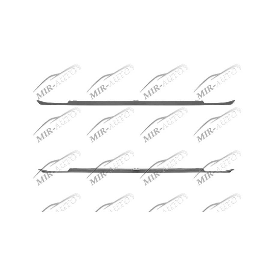 Bumper spoiler, front