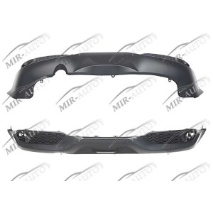 Bumper spoiler, rear