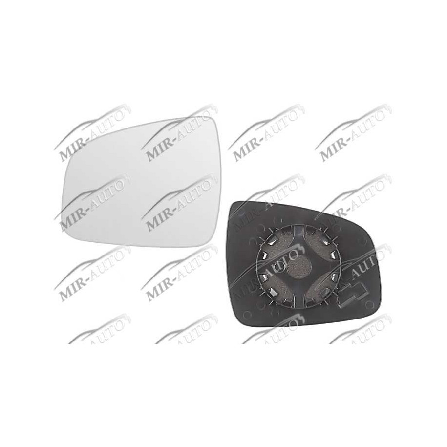 Door mirror glass base