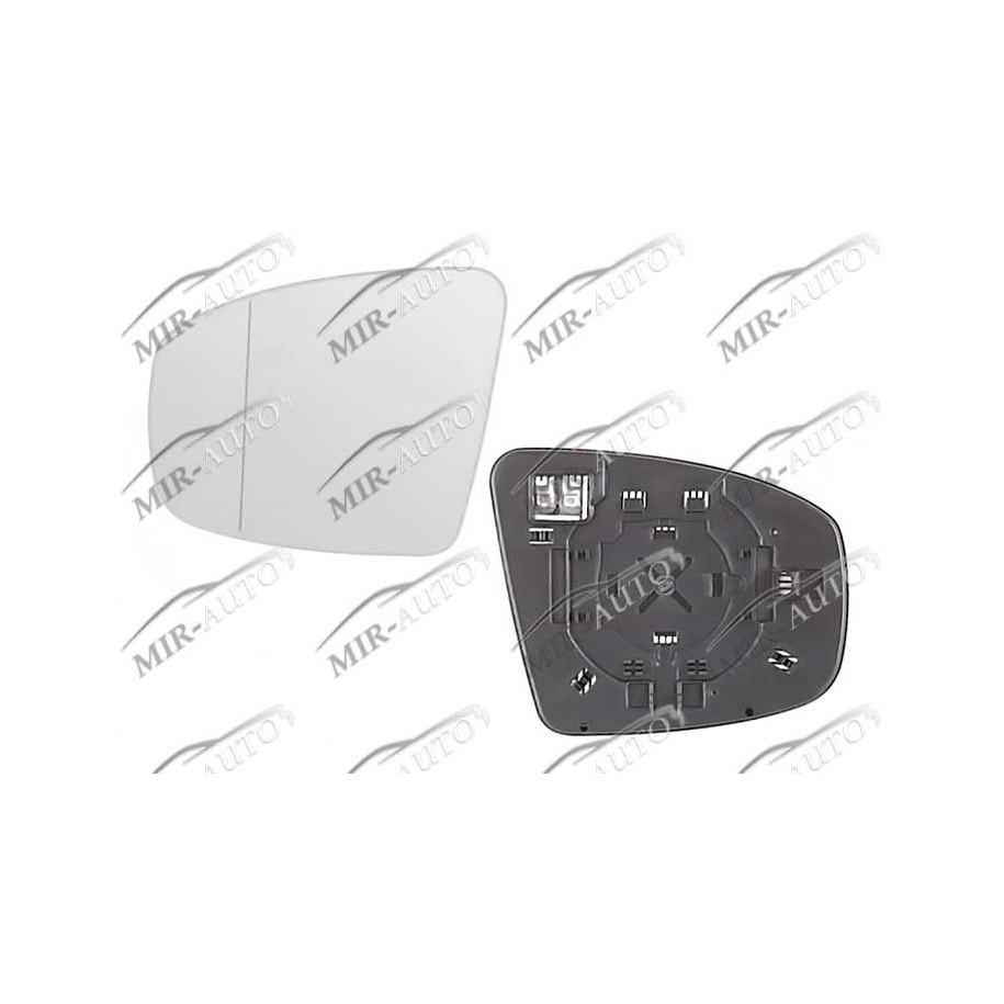 Door mirror glass base