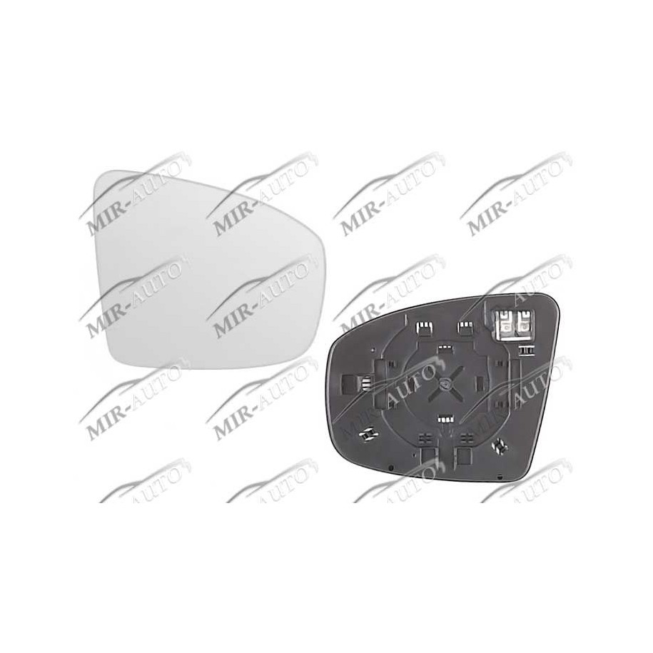 Door mirror glass base