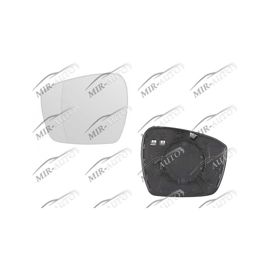 Door mirror glass base