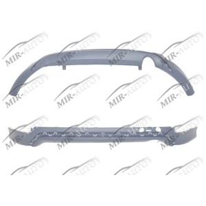 Bumper spoiler, rear