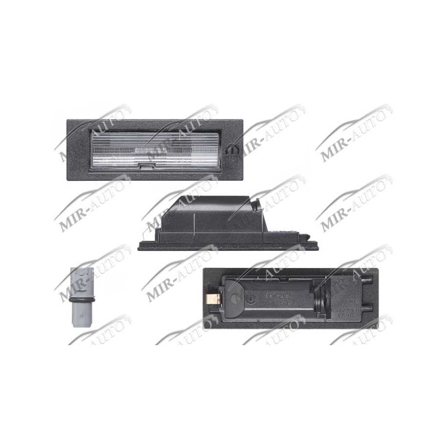 Фара номерного знака