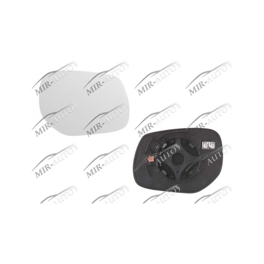 Door mirror glass base