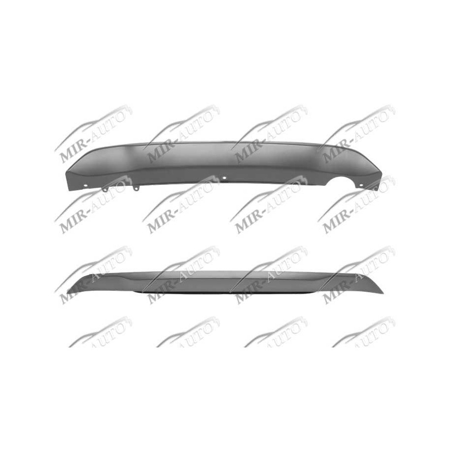 Спойлер бампера заднего