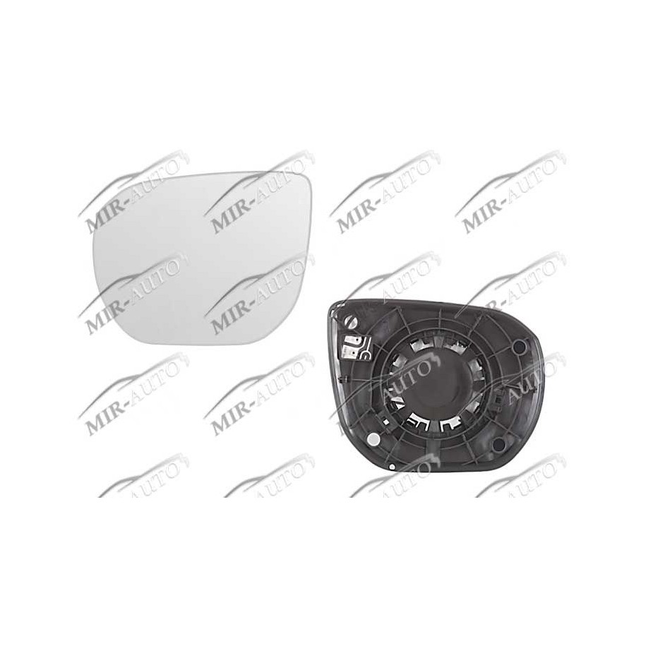 Door mirror glass base