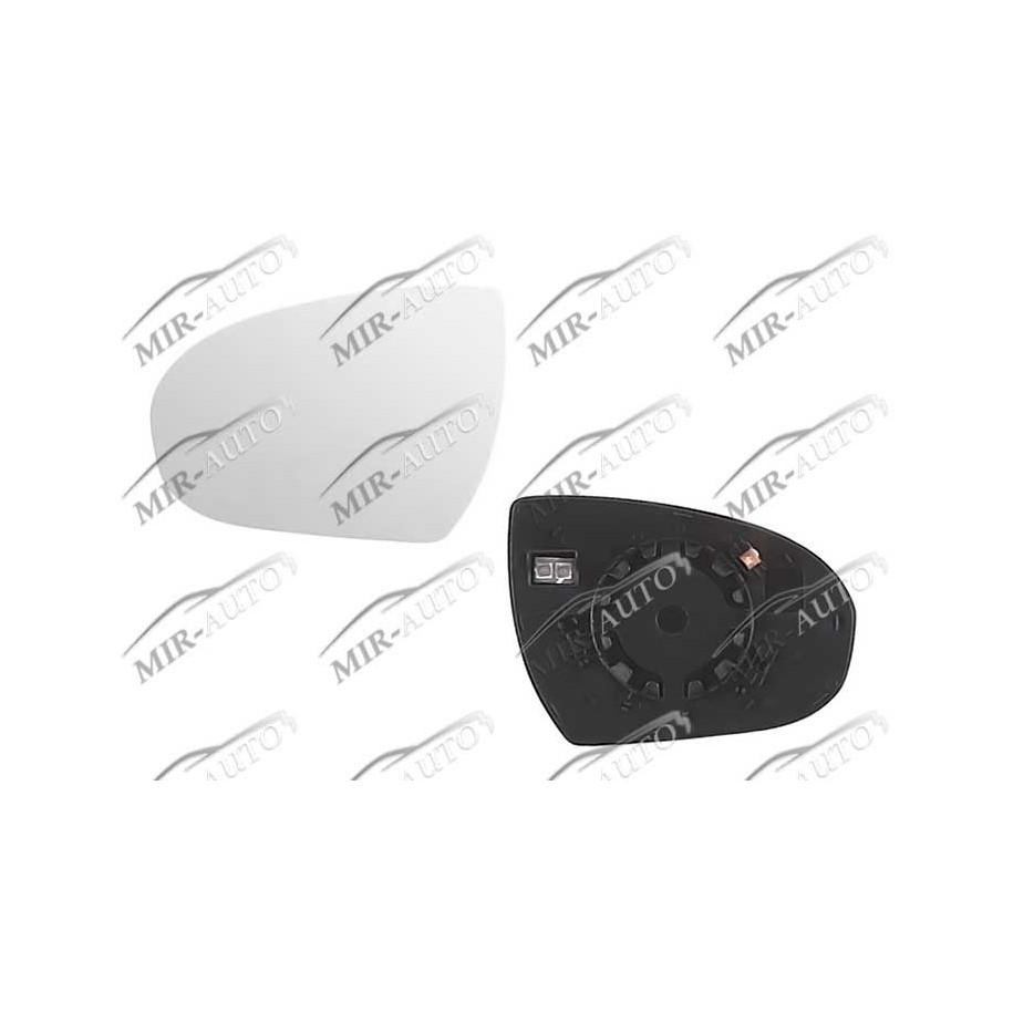 Door mirror glass base