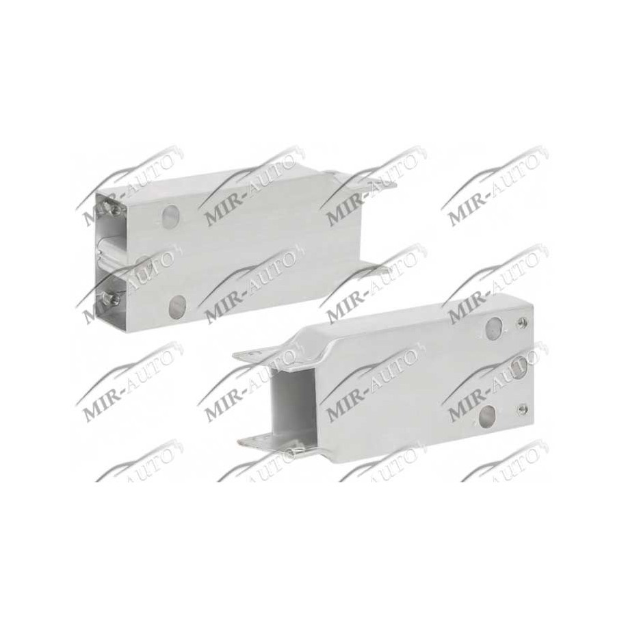 Fastening of front bumper reinforcement