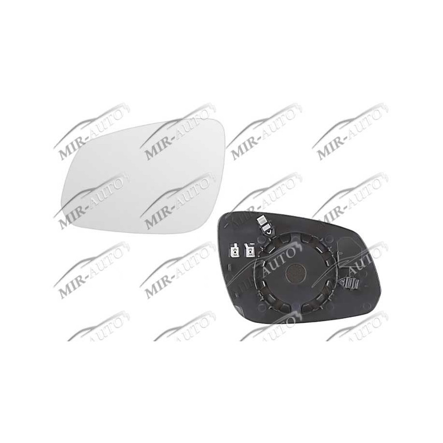 Door mirror glass base