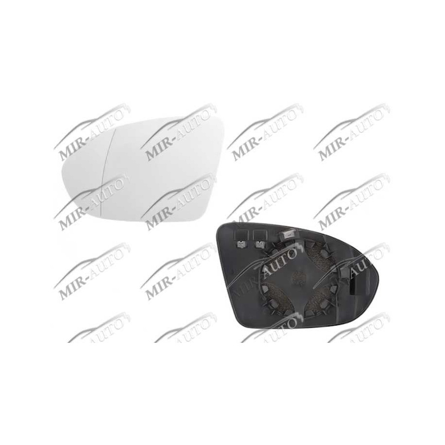 Door mirror glass base