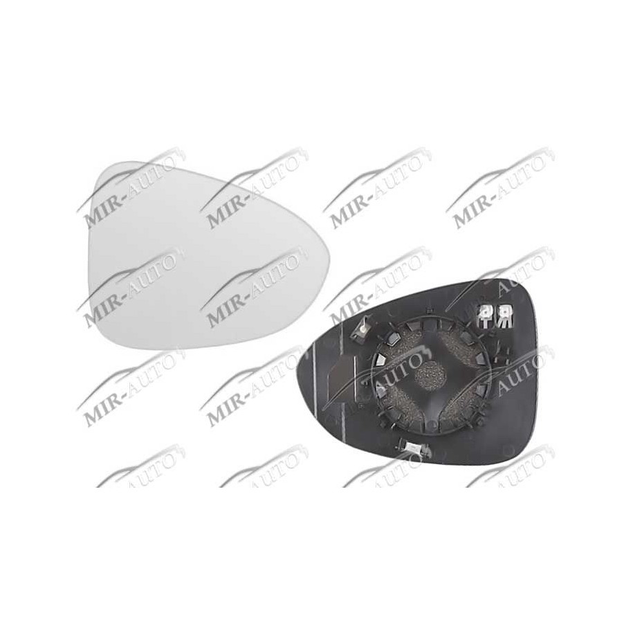 Door mirror glass base