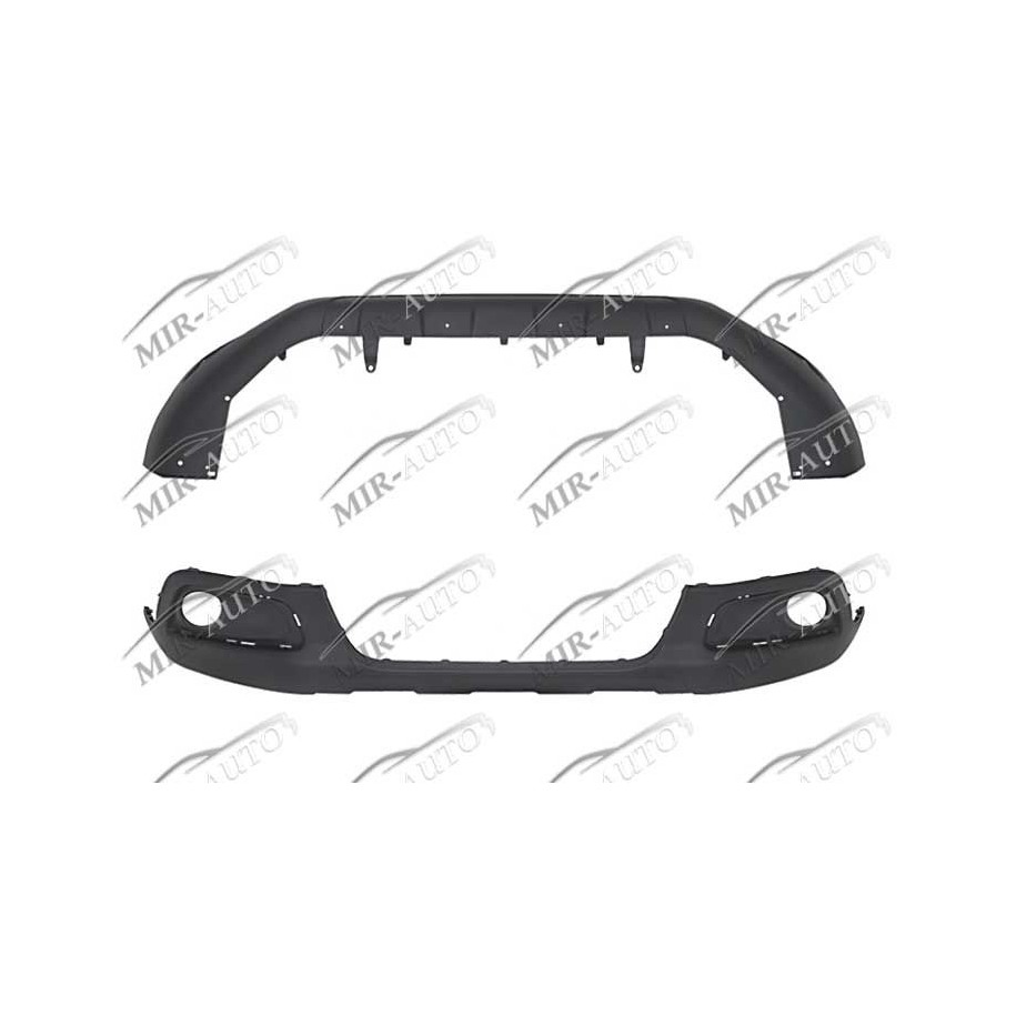 Priekinio bamperio spoileris