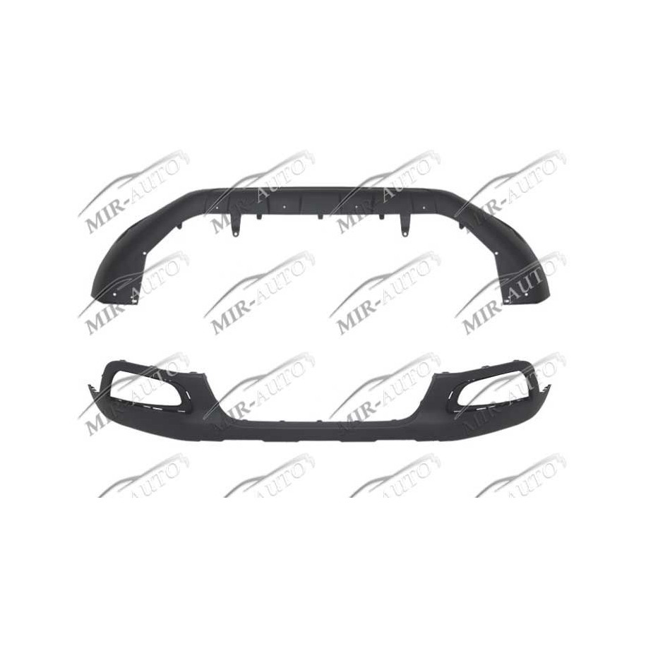 Bumper spoiler, front