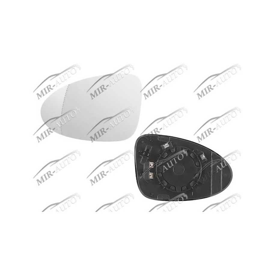 Door mirror glass base