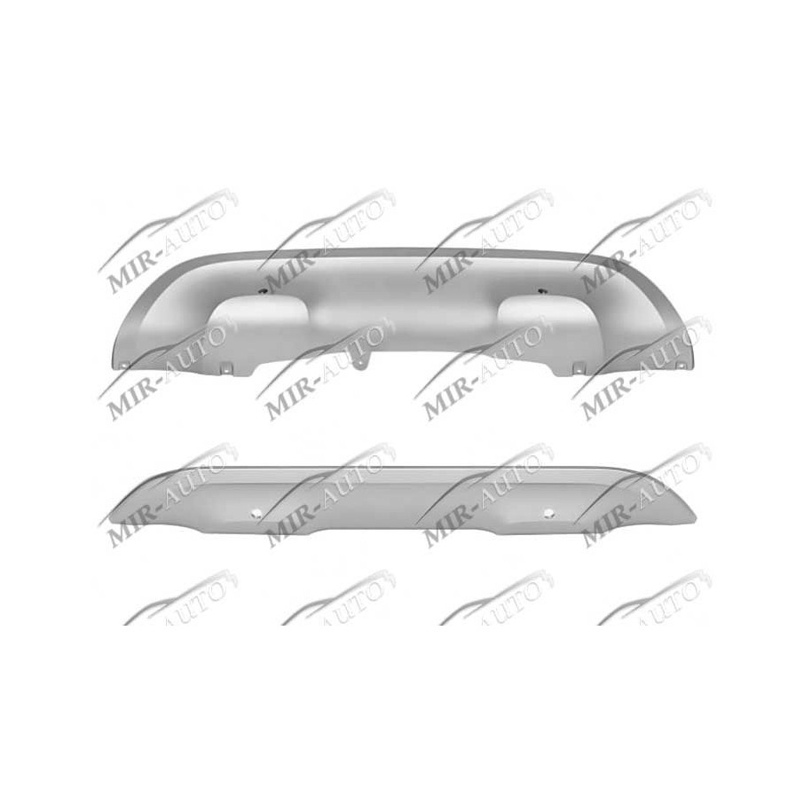 Bumper spoiler, front