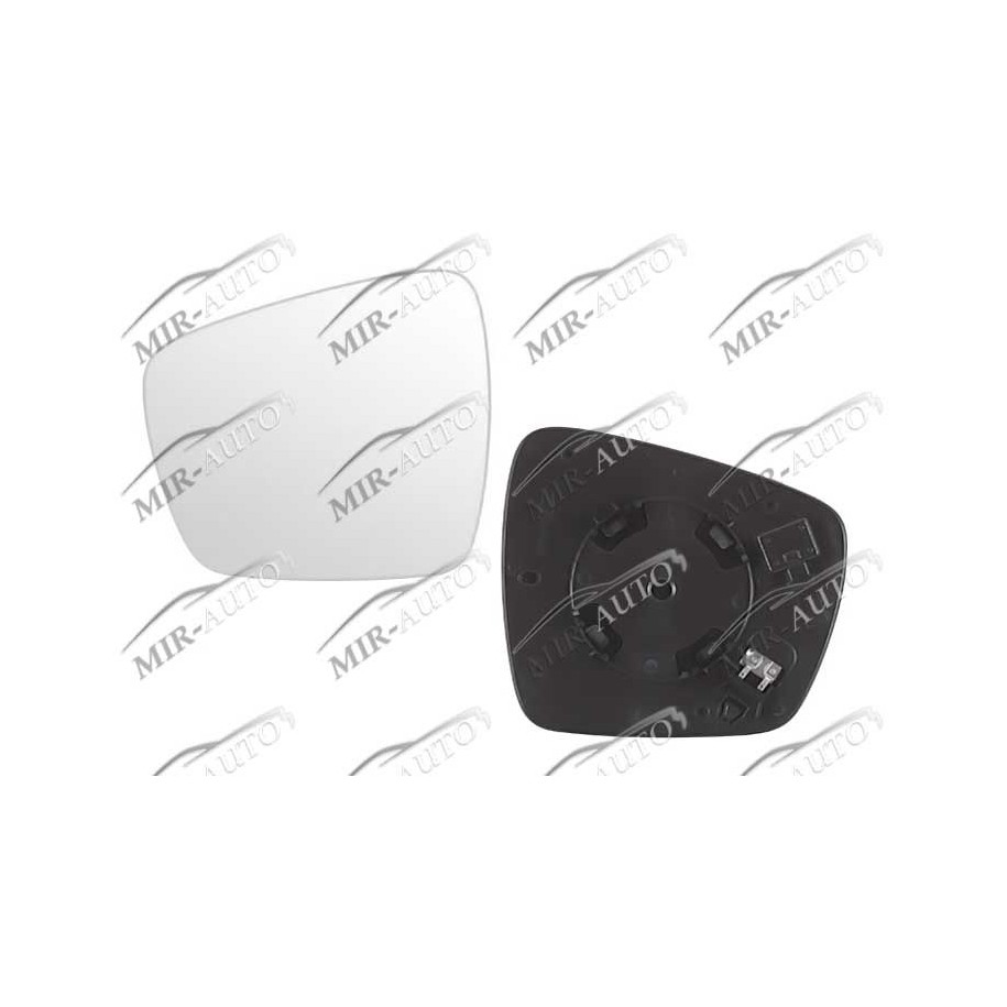 Door mirror glass base