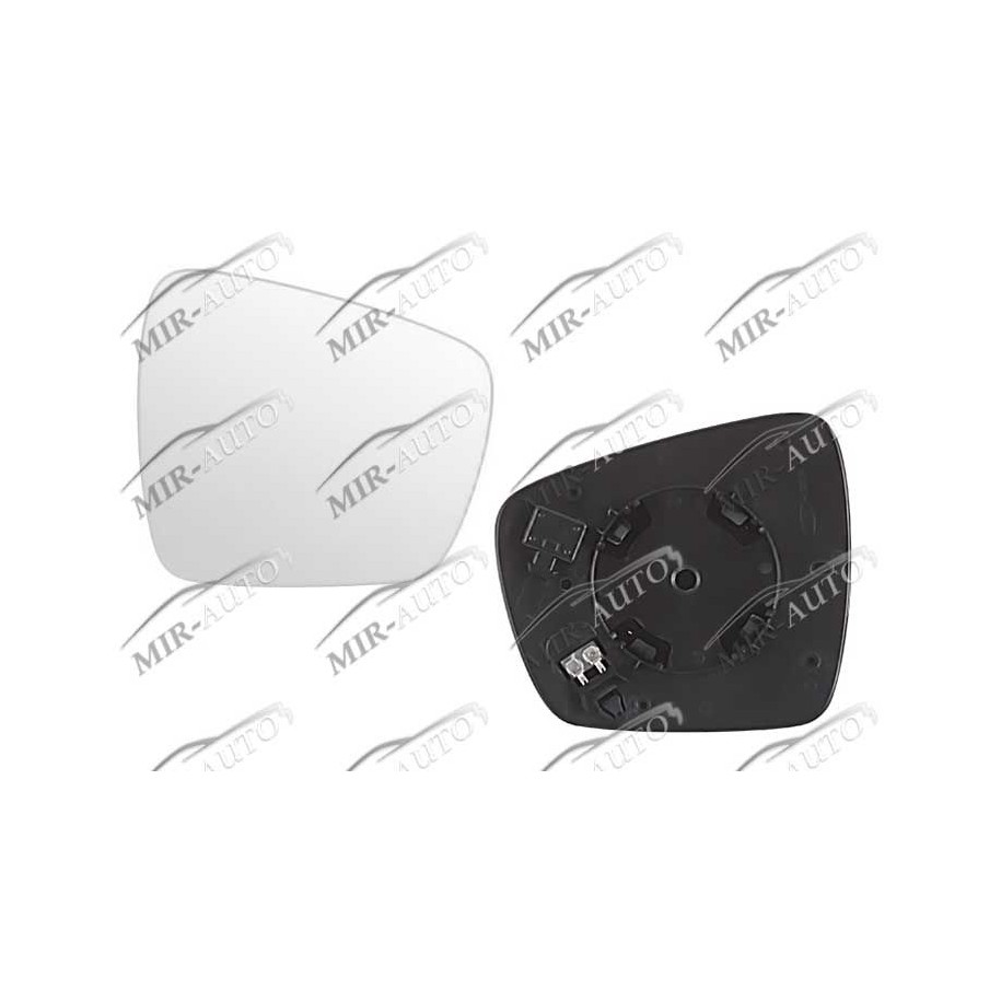 Door mirror glass base