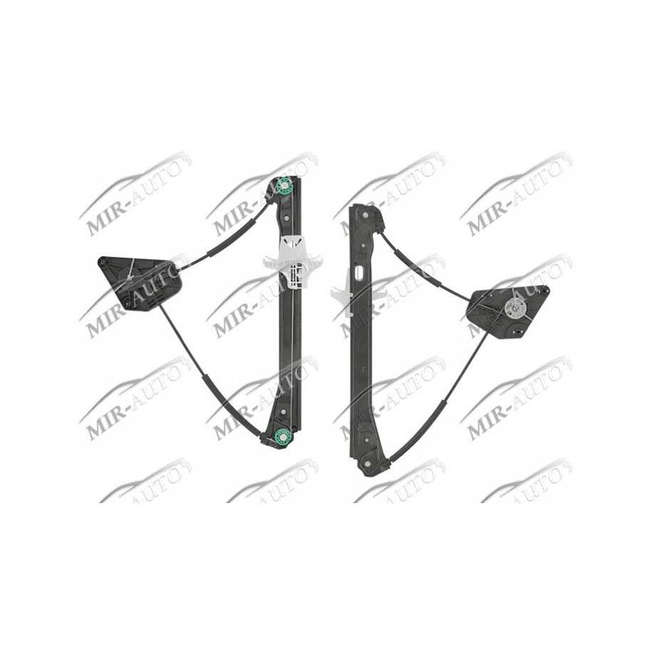 Power window regulator w/o motor