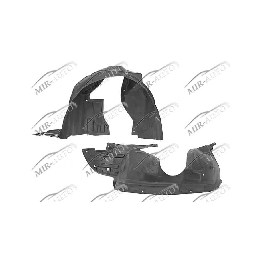 Фартук крыла переднего