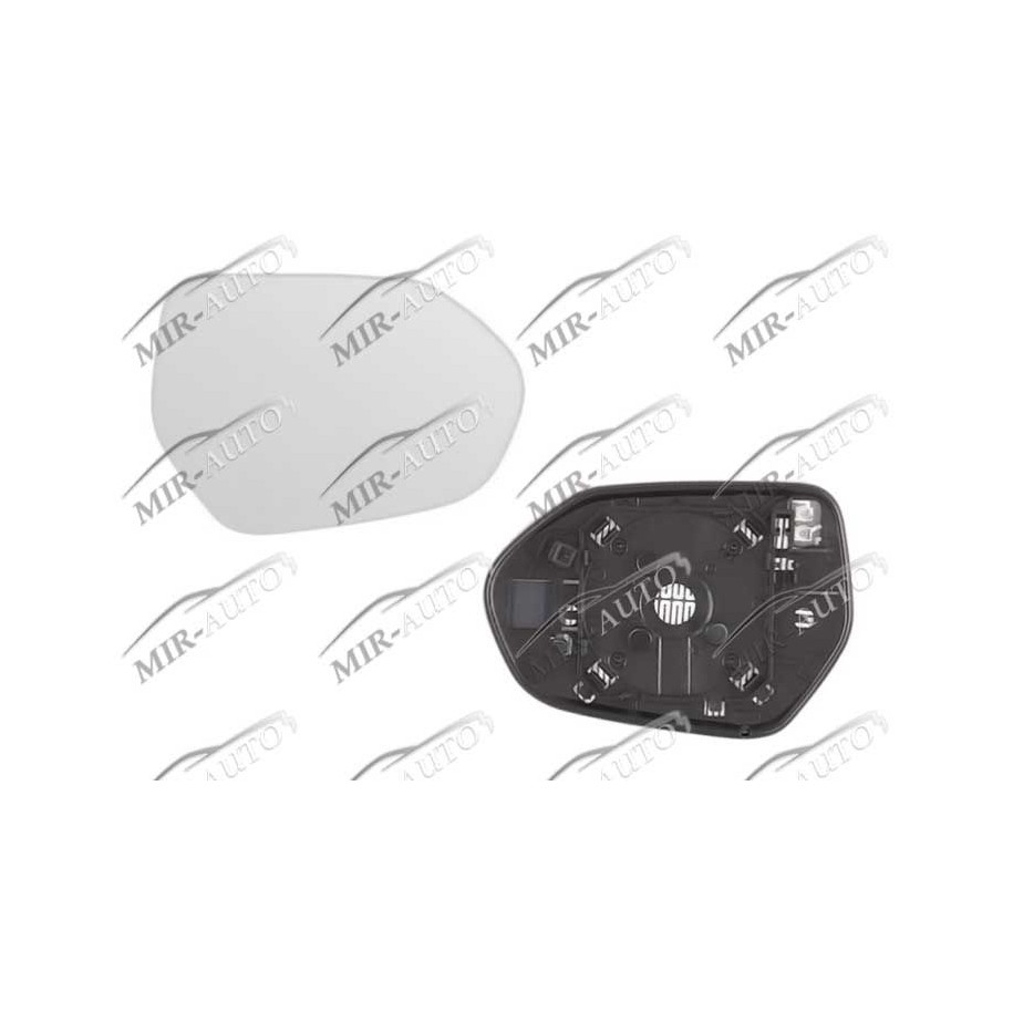 Door mirror glass base