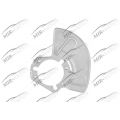 Brake dust shield