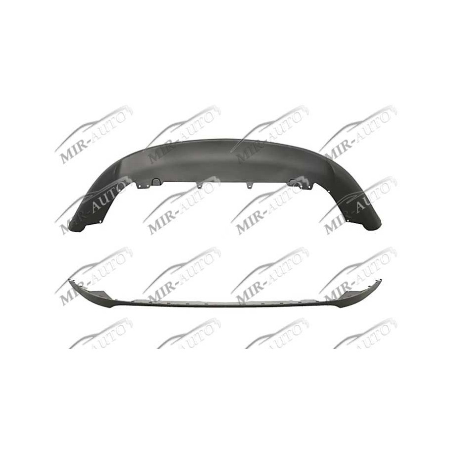 Bumper spoiler, front