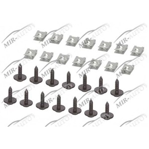 under engine cover clip set