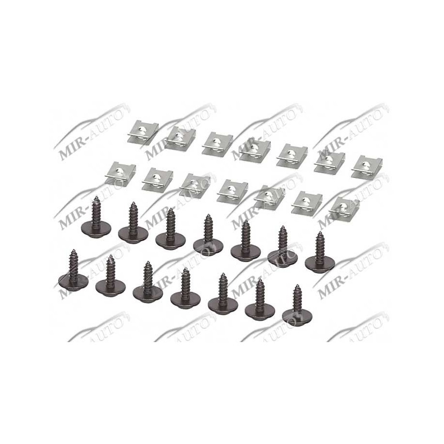 under engine cover clip set