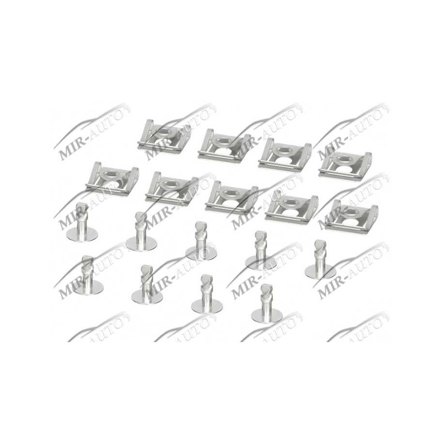 under engine cover clip set