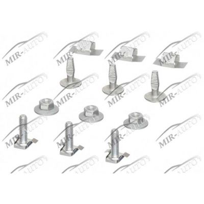 under engine cover clip set