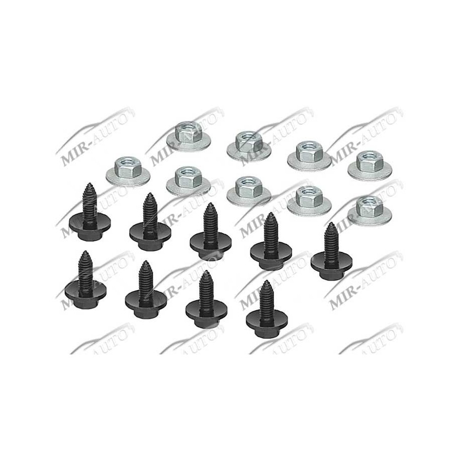 under engine cover clip set