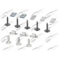bumper cover clip set