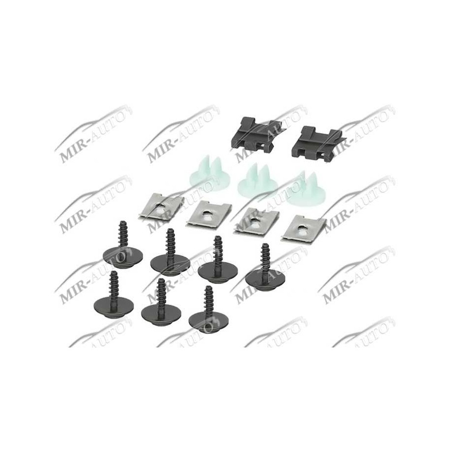 bumper cover clip set