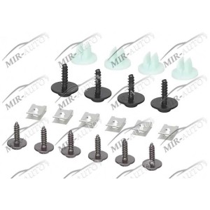 bumper cover clip set