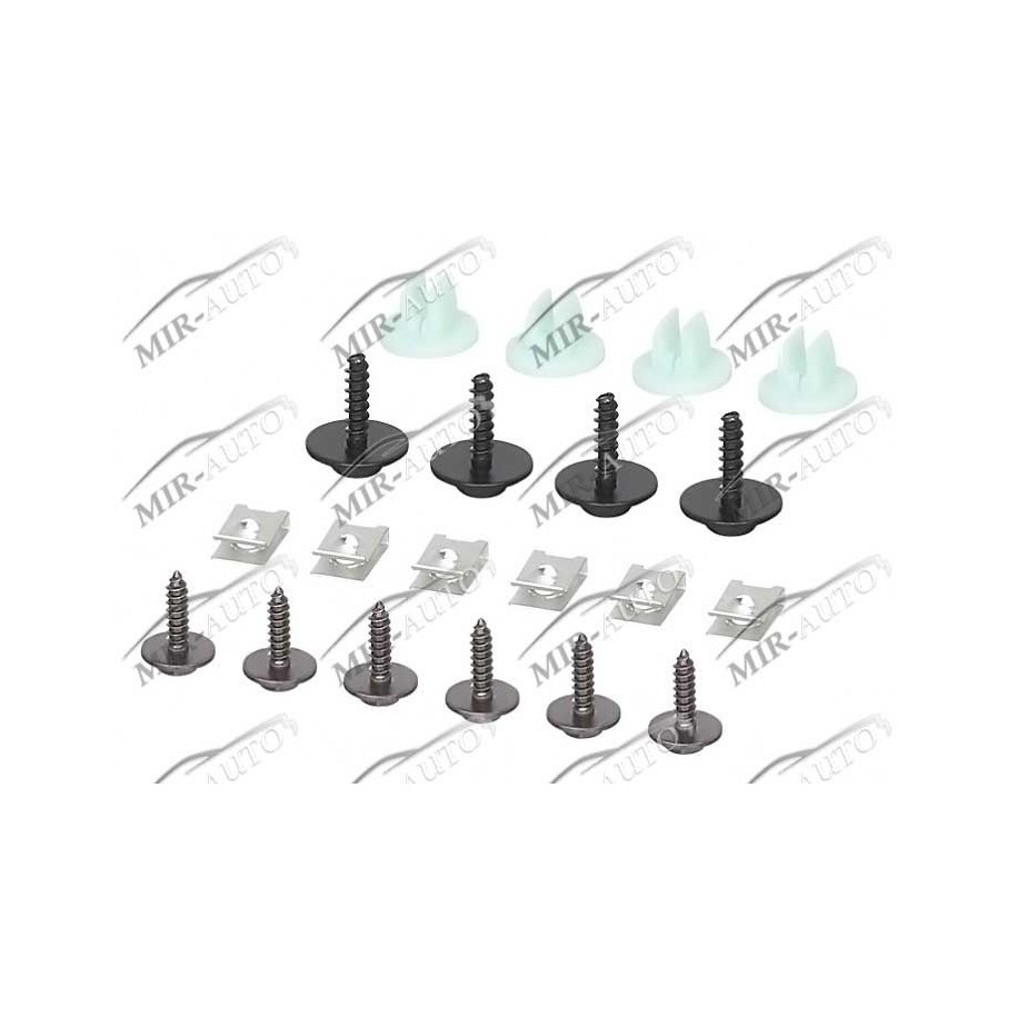 bumper cover clip set