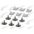 bumper cover clip set