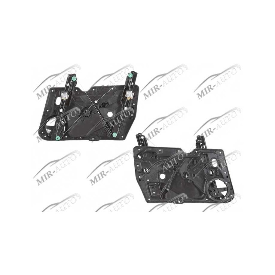 Power window regulator w/o motor