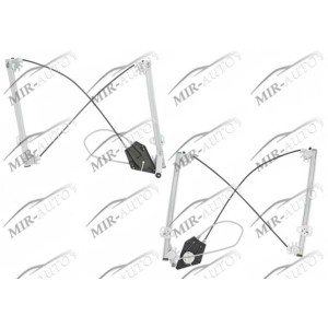 Power window regulator w/o motor