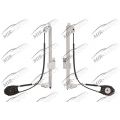 Power window regulator w/o motor