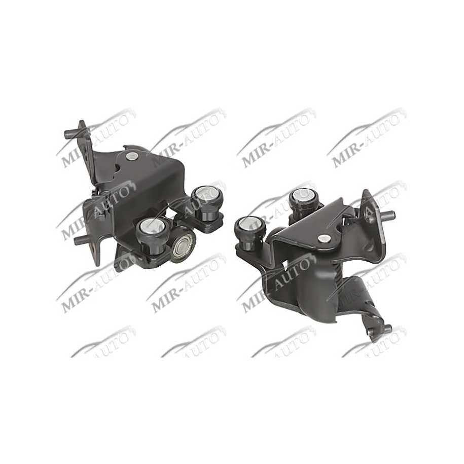 Sliding door pulleys