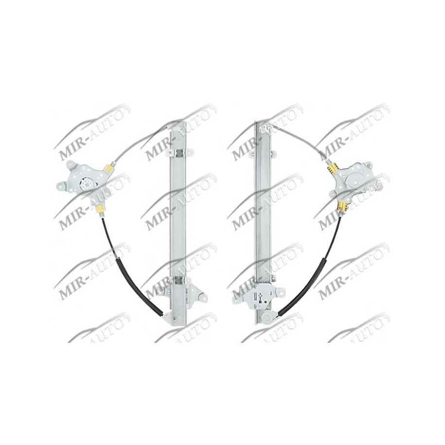 Power window regulator w/o motor