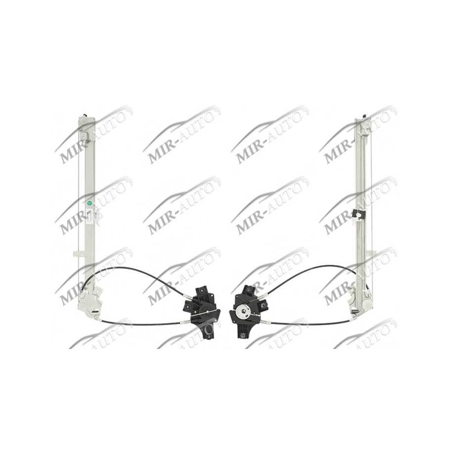 Power window regulator w/o motor