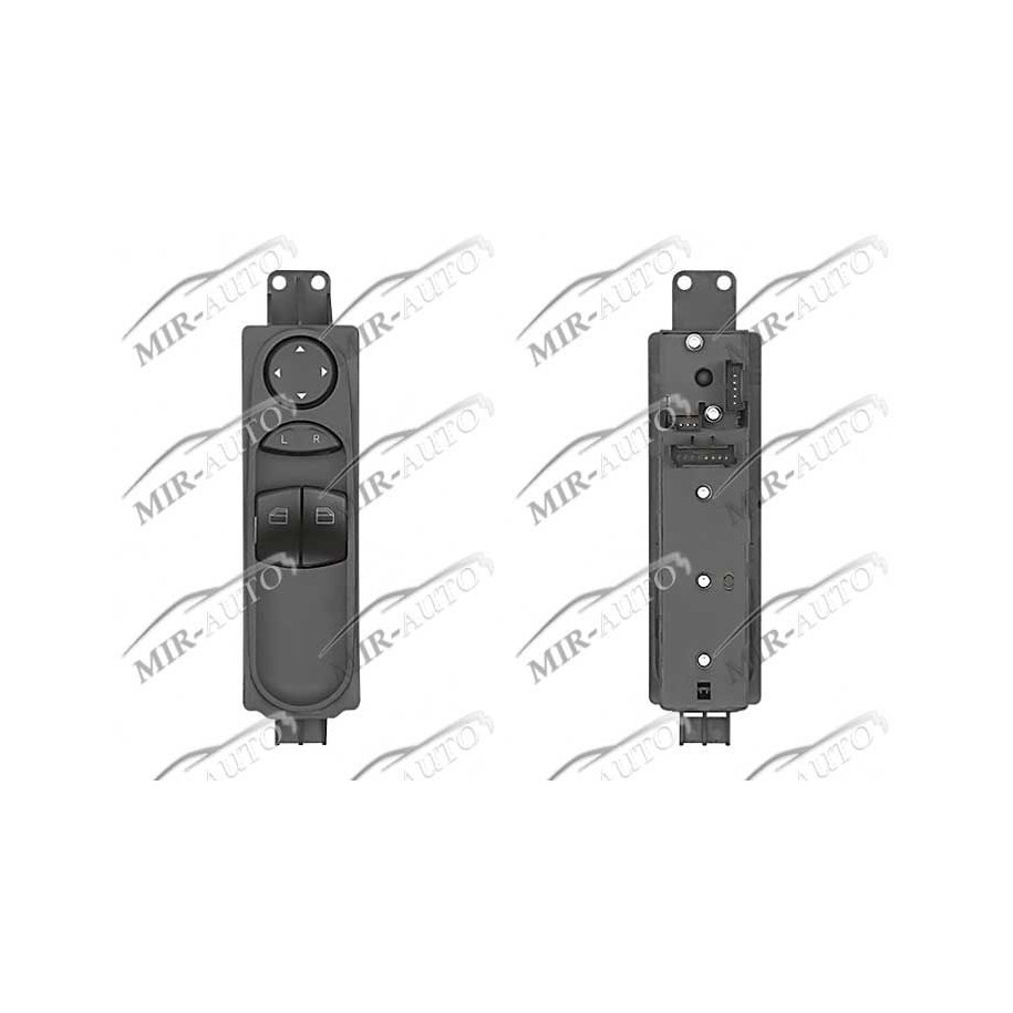 Window regulator and mirror adjusting switch