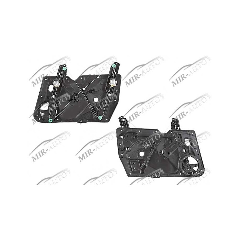 Power window regulator w/o motor