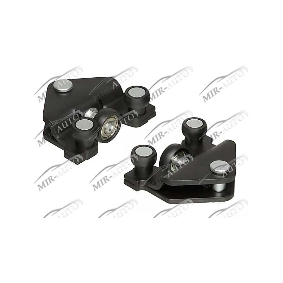 Sliding door pulleys