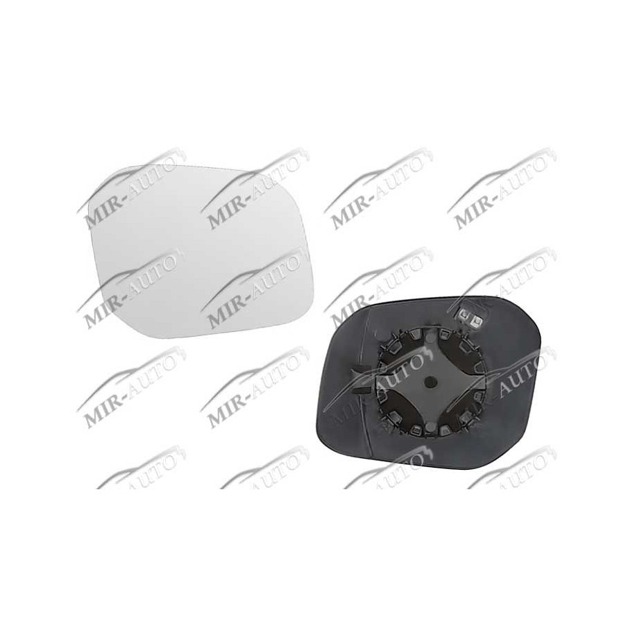 Door mirror glass base