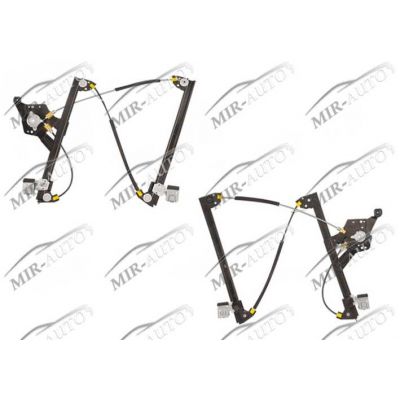 Power window regulator w/o motor