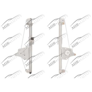 Power window regulator w/o motor