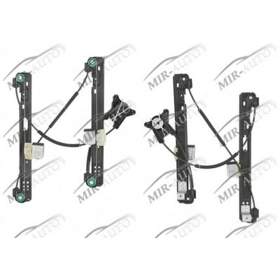 Power window regulator w/o motor